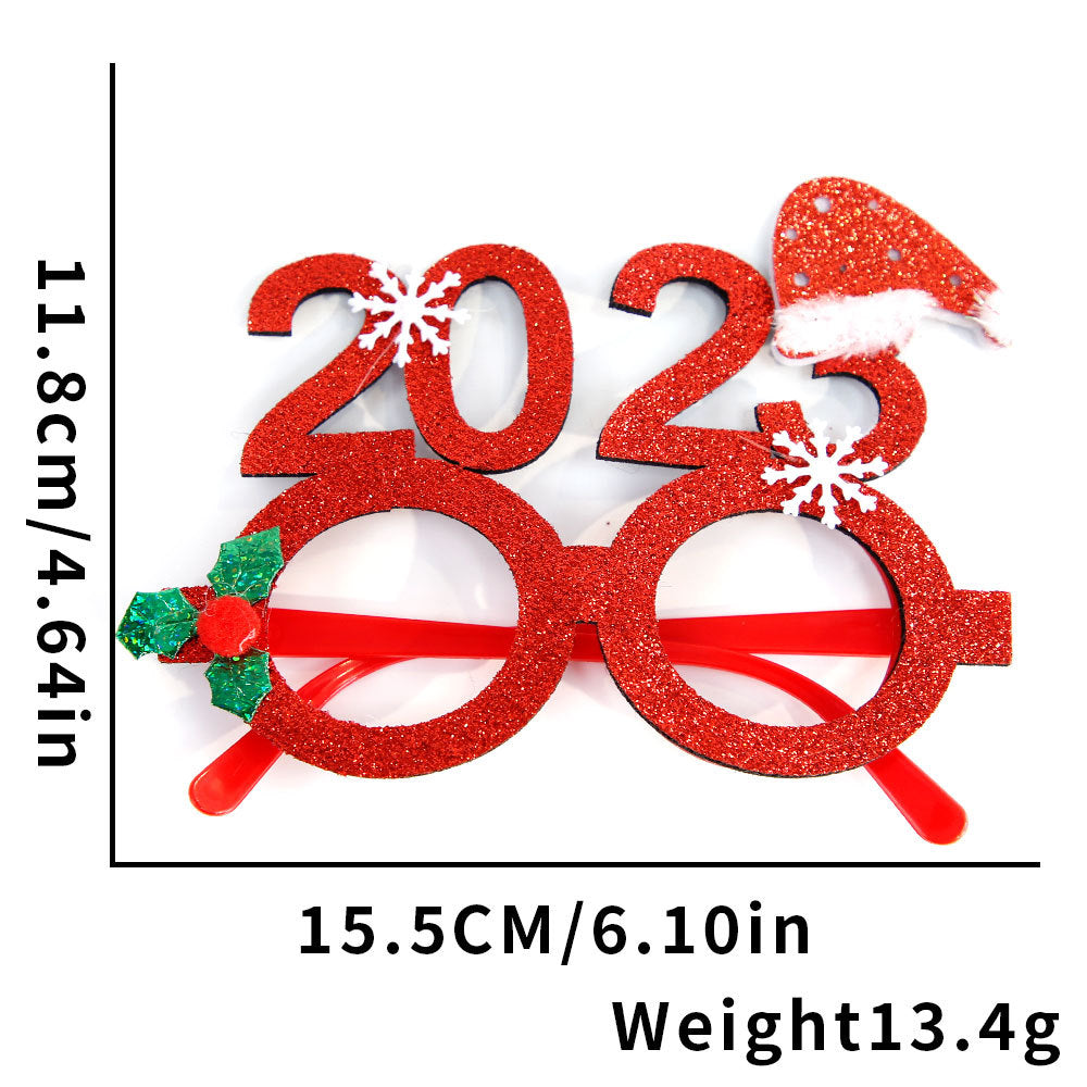 Holiday Photo Booth Prop Glasses - Color_5