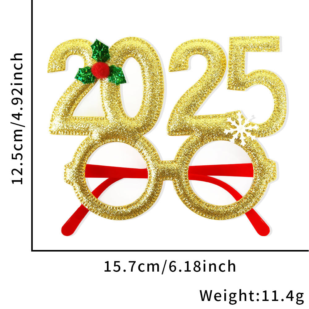 Holiday Photo Booth Prop Glasses - Color_8