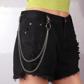 Butterfly Padlock Charm Layered Body Chain - C02