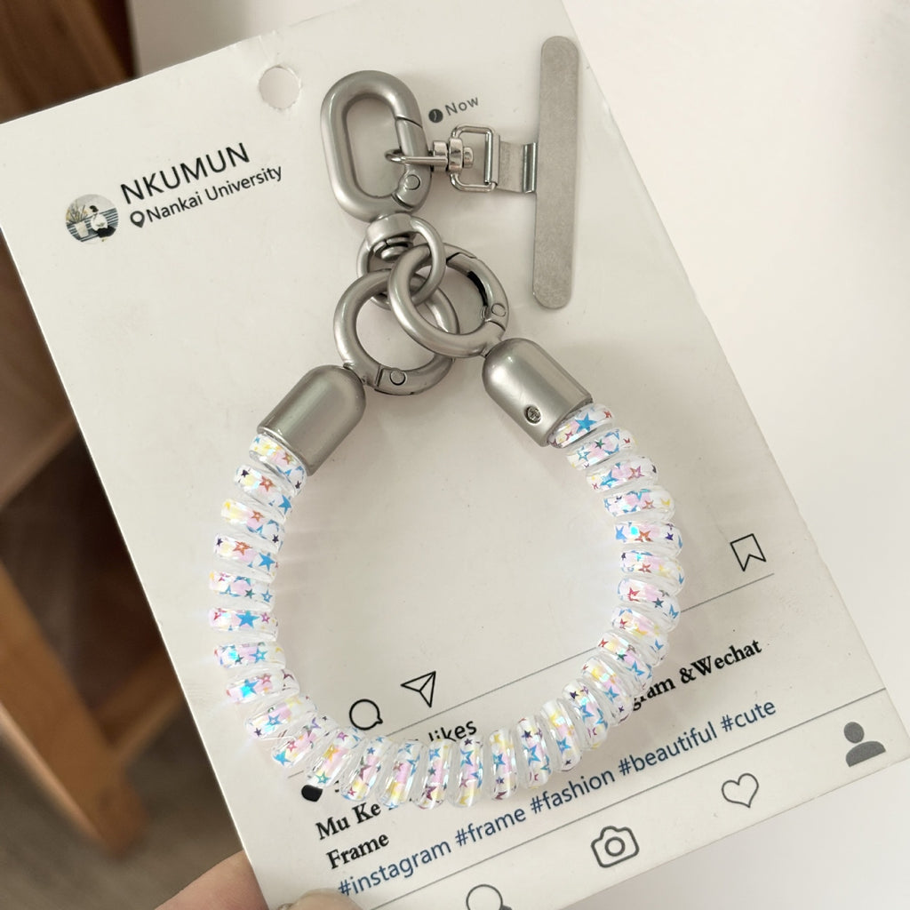 Coil Phone Wrist Lanyard With Tether Tab - NO-2