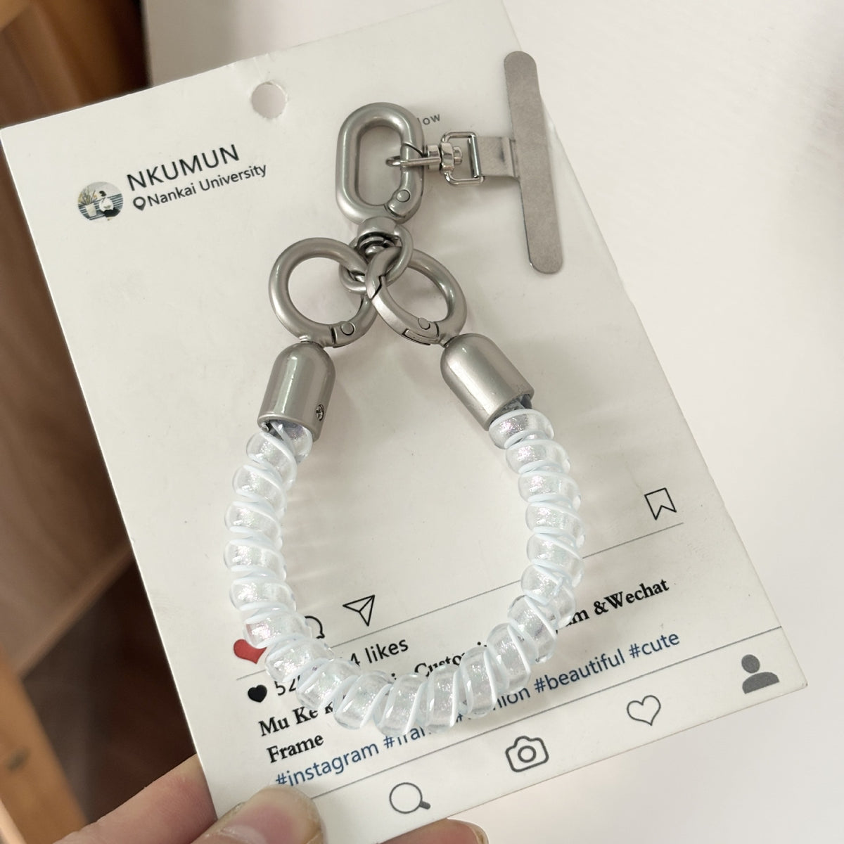 Coil Phone Wrist Lanyard With Tether Tab - NO-4