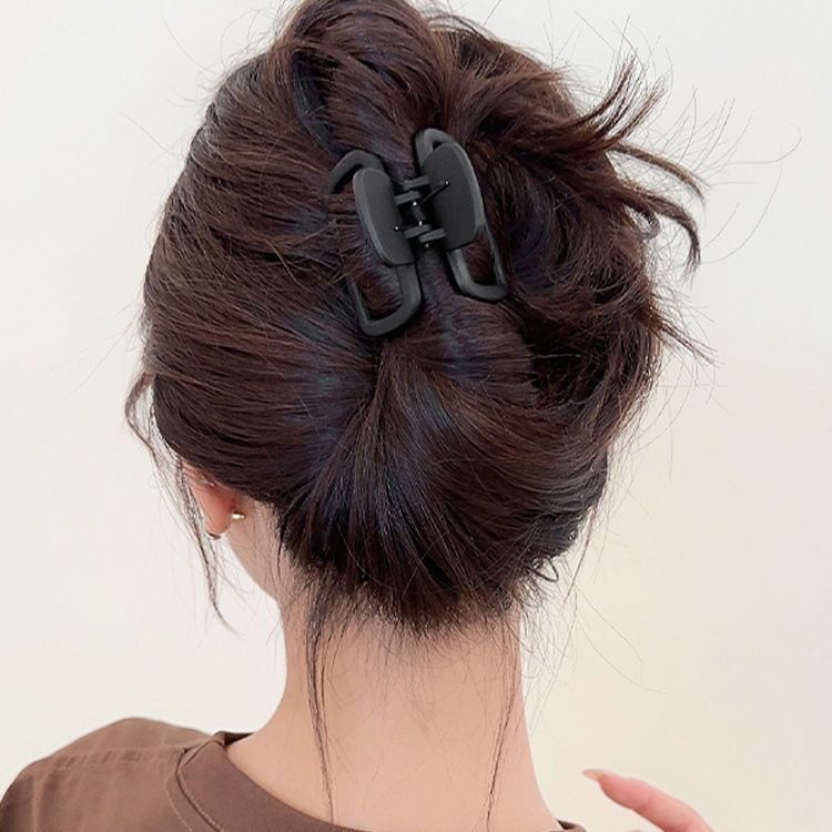 Matte Rectangle Small Hair Claw Clip - view 1