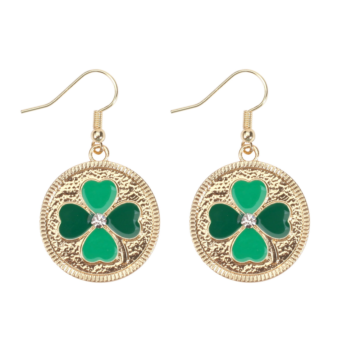 St Patricks Day Charm Drop Earrings - Color_3