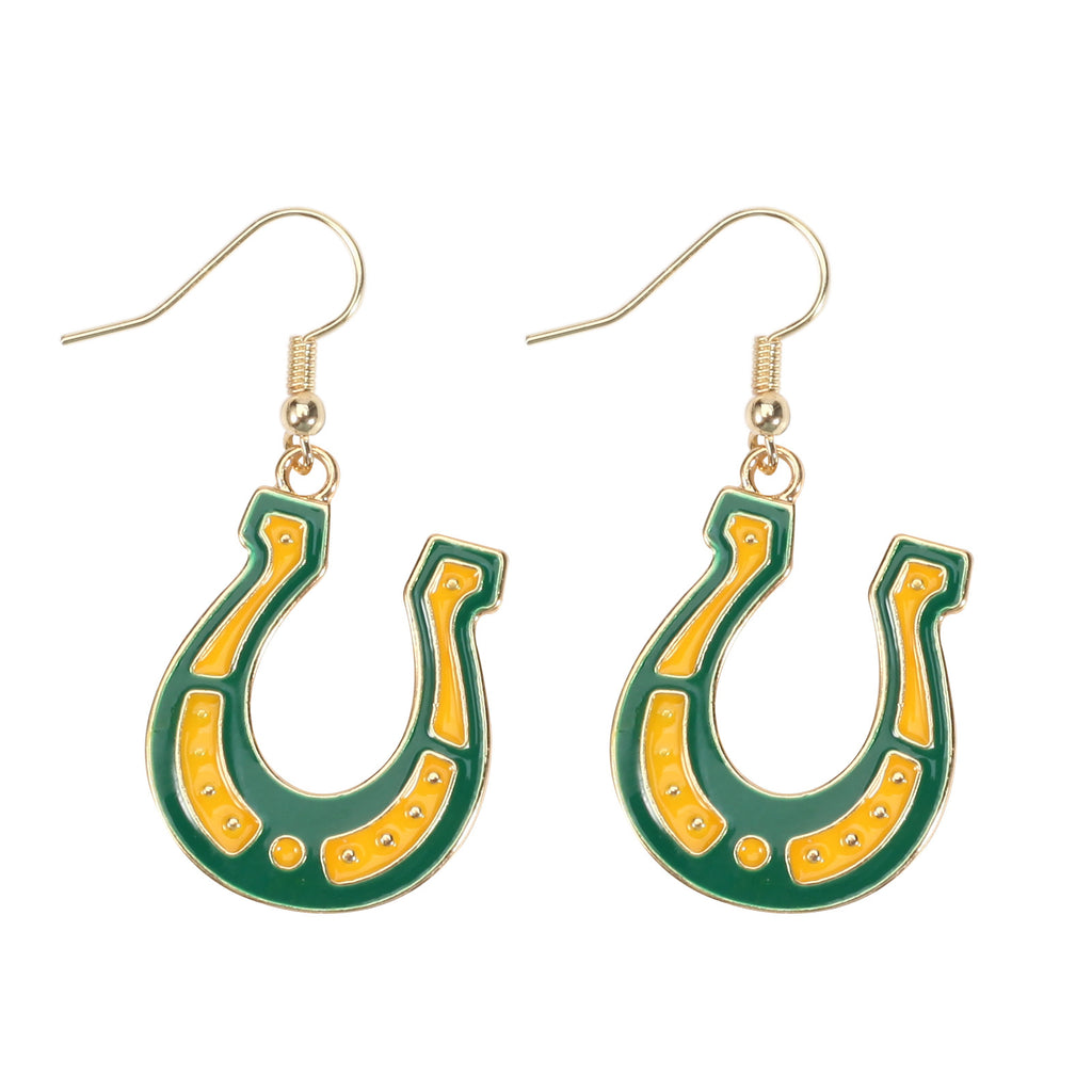 St Patricks Day Charm Drop Earrings - Color_9