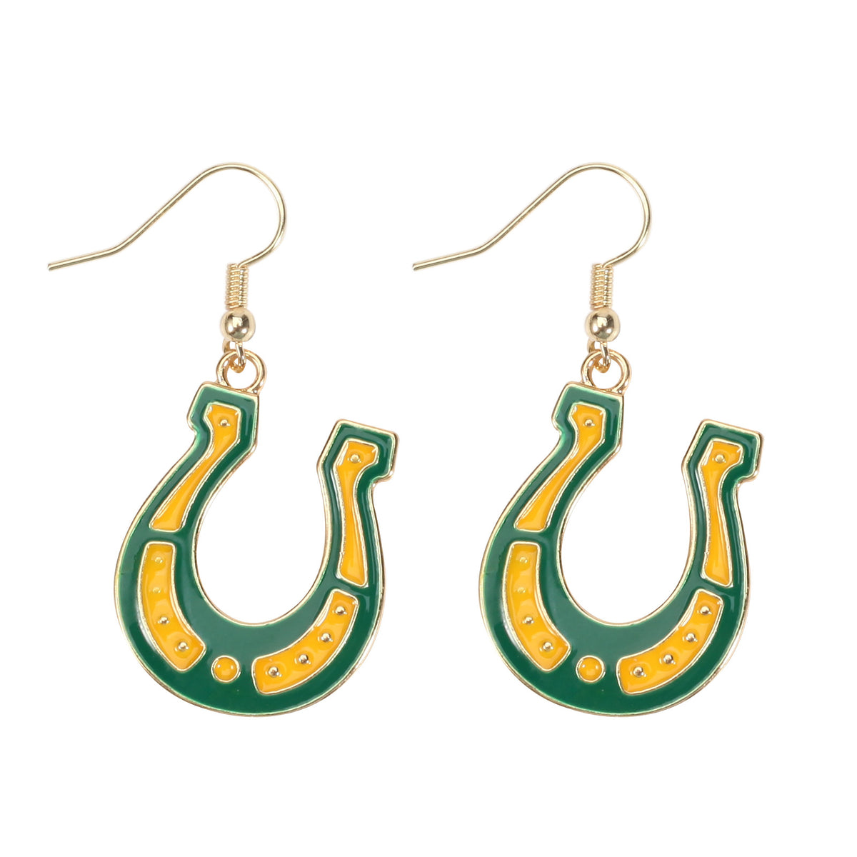 St Patricks Day Charm Drop Earrings - Color_9