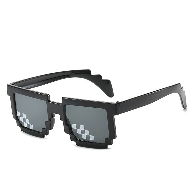Pixel Art Square Frame Sunglasses - C9