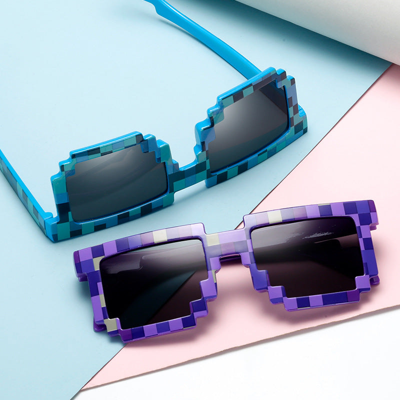 Pixel Art Square Frame Sunglasses - view 3