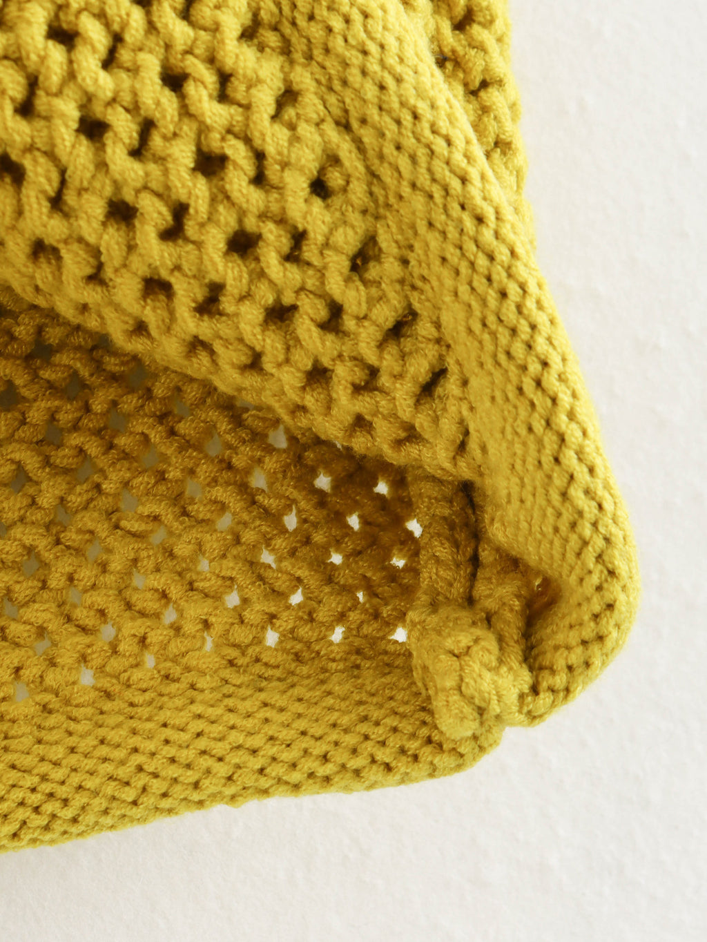 Chunky Open Knit Sleeveless Cardigan - G_Olive - 5