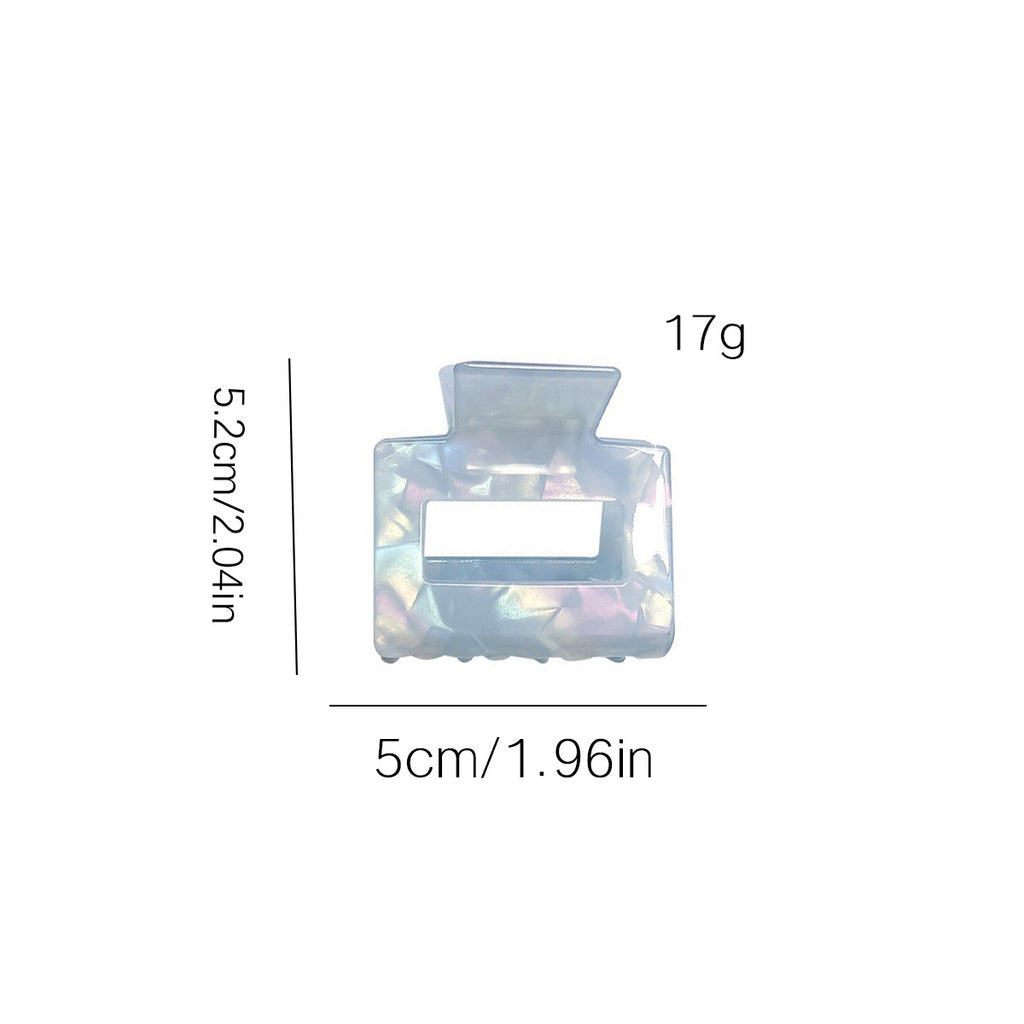 Shell Shimmer Small Rectangle Claw Clip - view 2