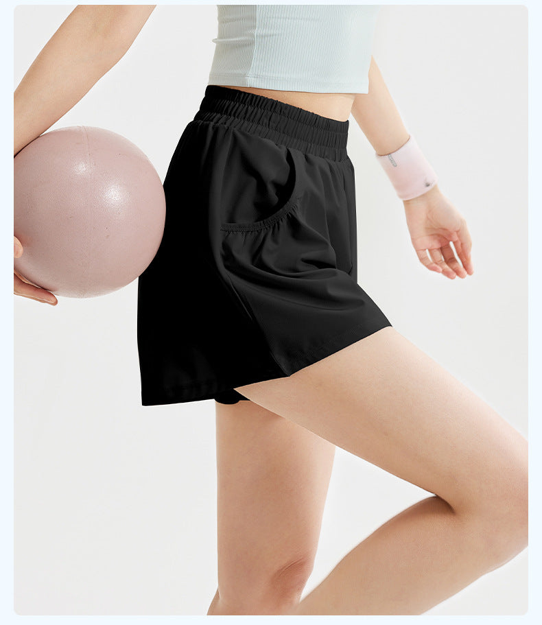 High Waist Athletic Running Shorts - view 5