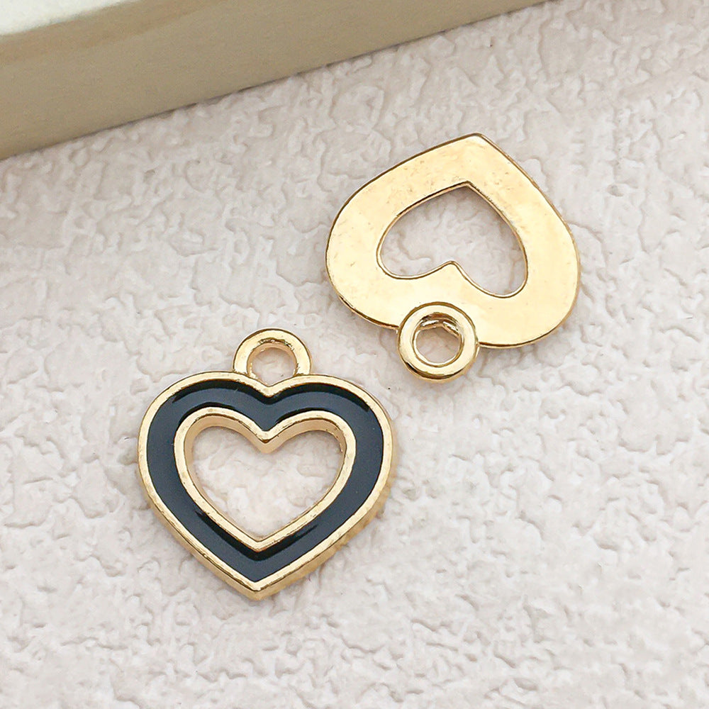 Enamel Heart Charm Bracelet Making Set - view 1