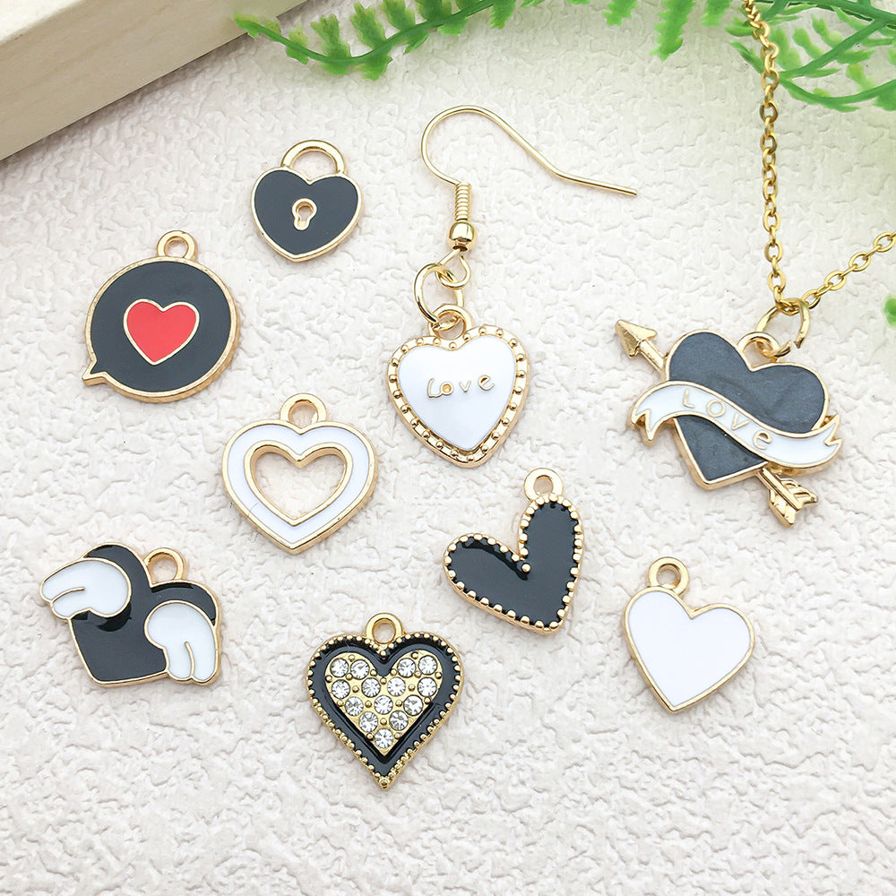 Enamel Heart Charm Bracelet Making Set - view 16