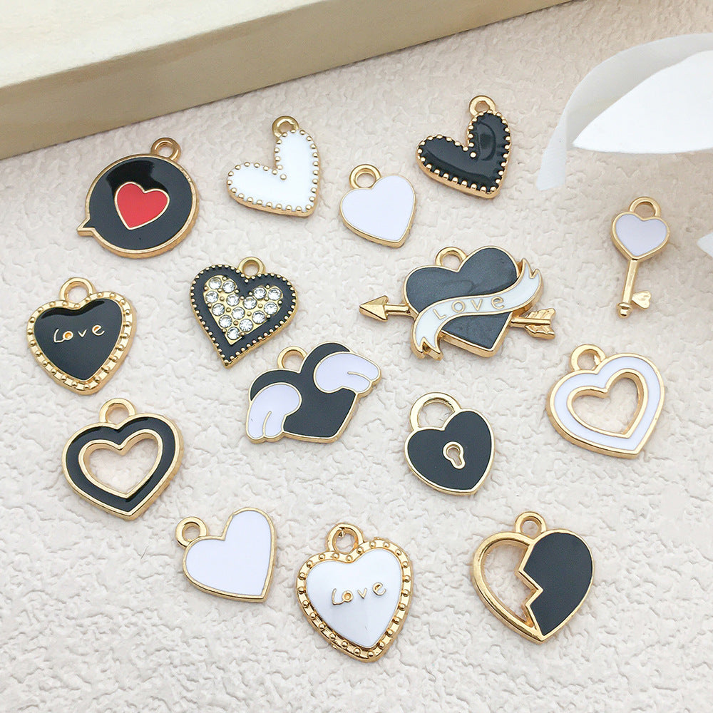 Enamel Heart Charm Bracelet Making Set - view 19