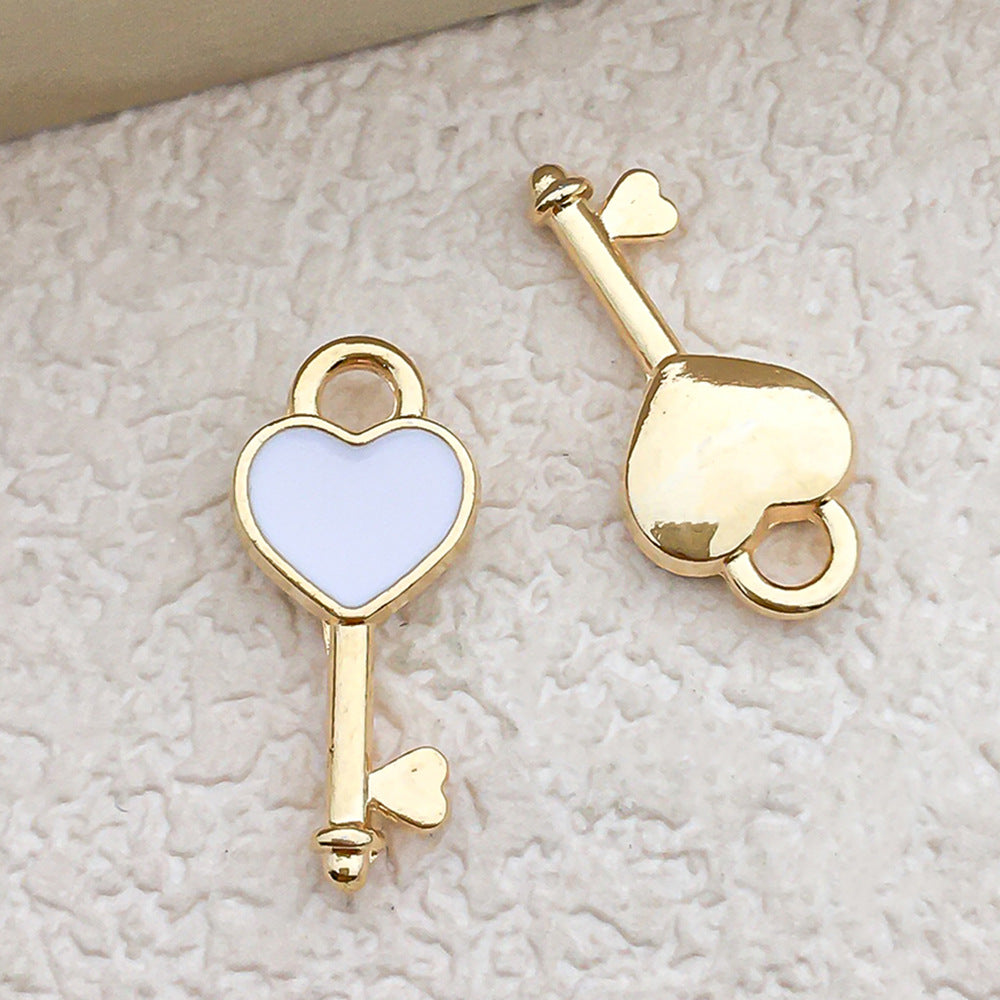 Enamel Heart Charm Bracelet Making Set - view 3