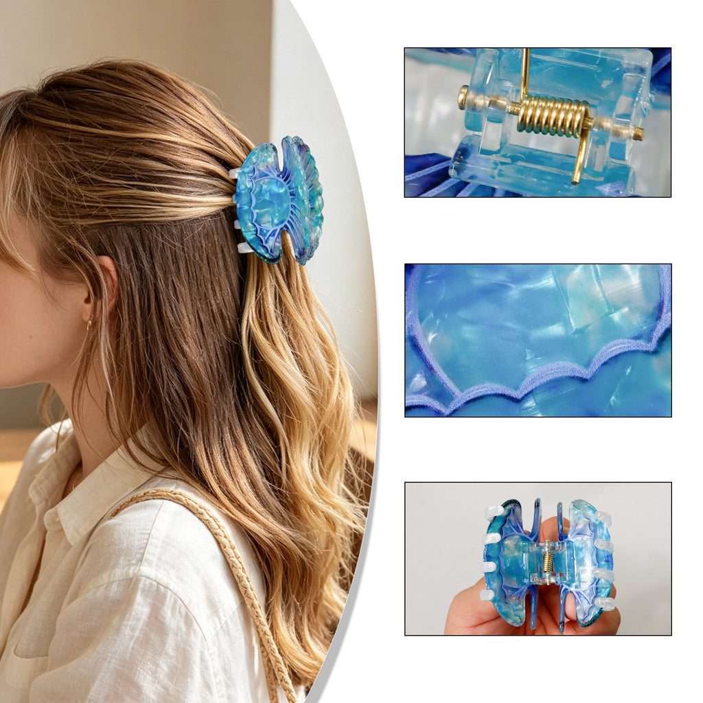 Sea Creature Hair Claw Clip Starfish Crab Turtle - view 1