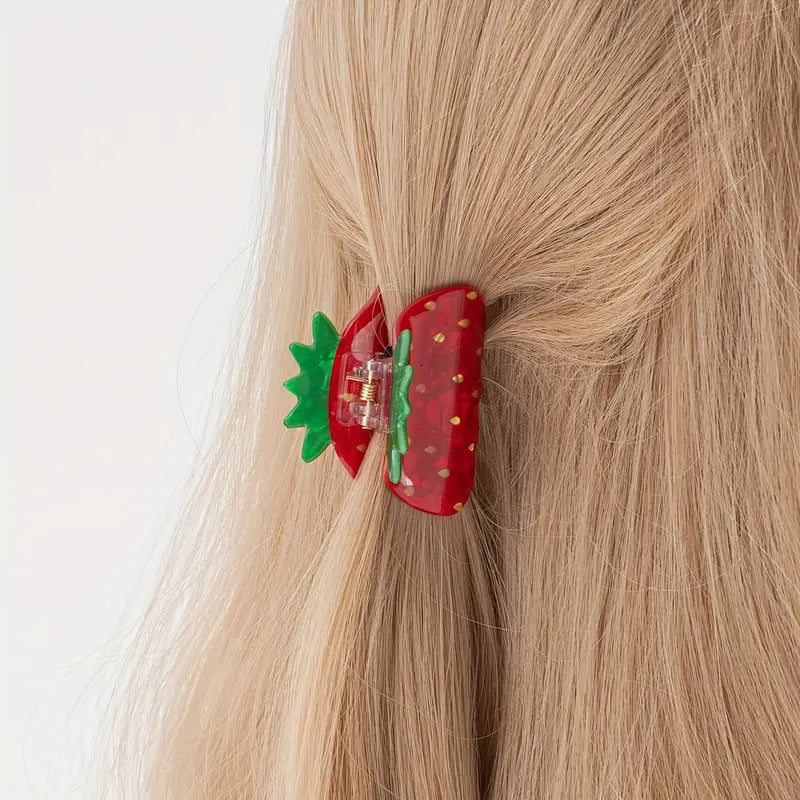 Fruit Shaped Acrylic Hair Claw Clips