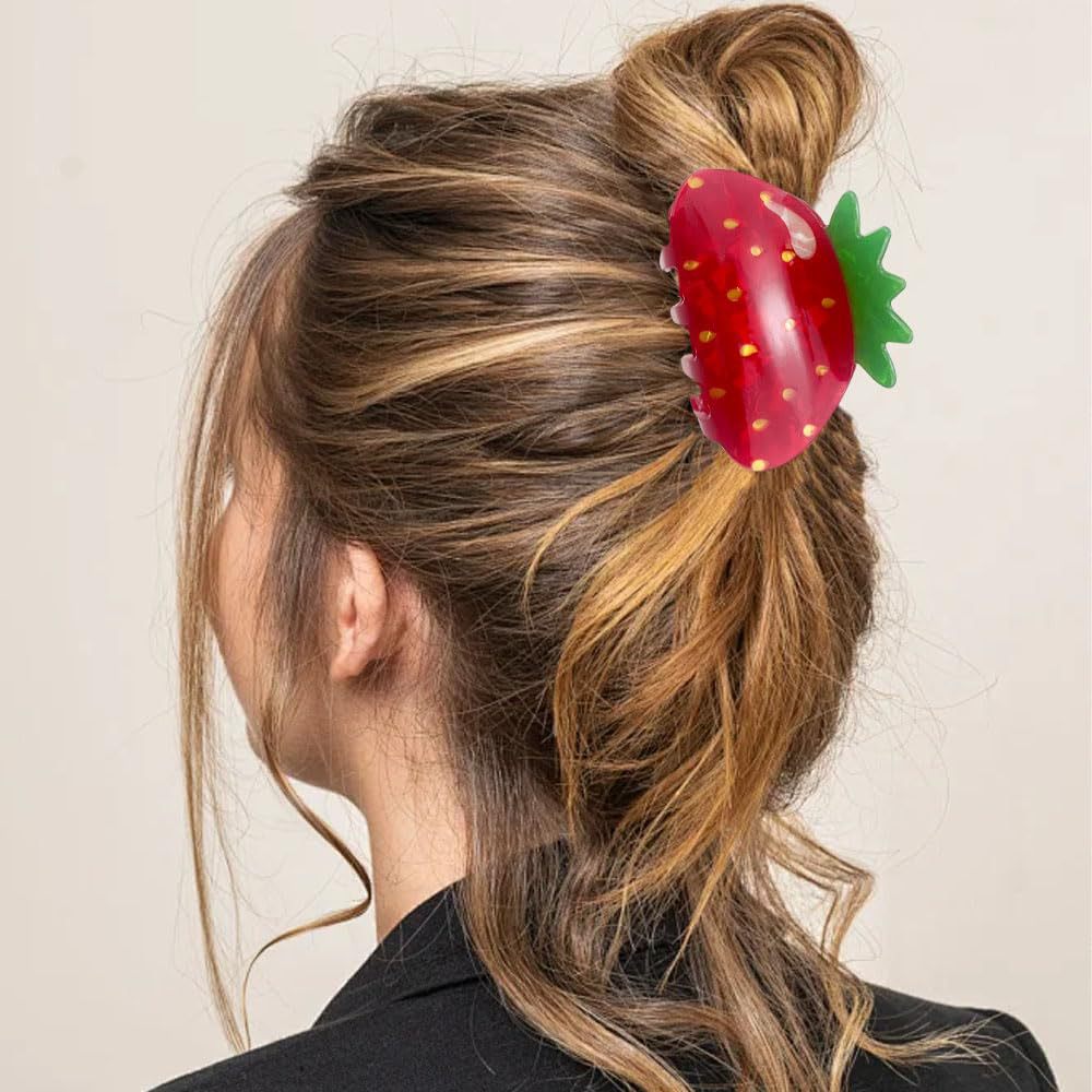Fruit Shaped Acrylic Hair Claw Clips - view 2