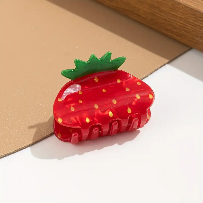 Fruit Shaped Acrylic Hair Claw Clips - view 4