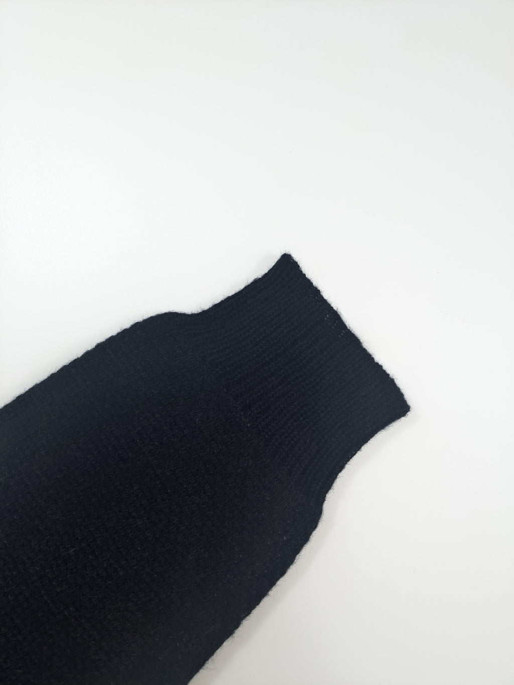 Rib Cage Print Oversized Knit Sweater - Black - 3