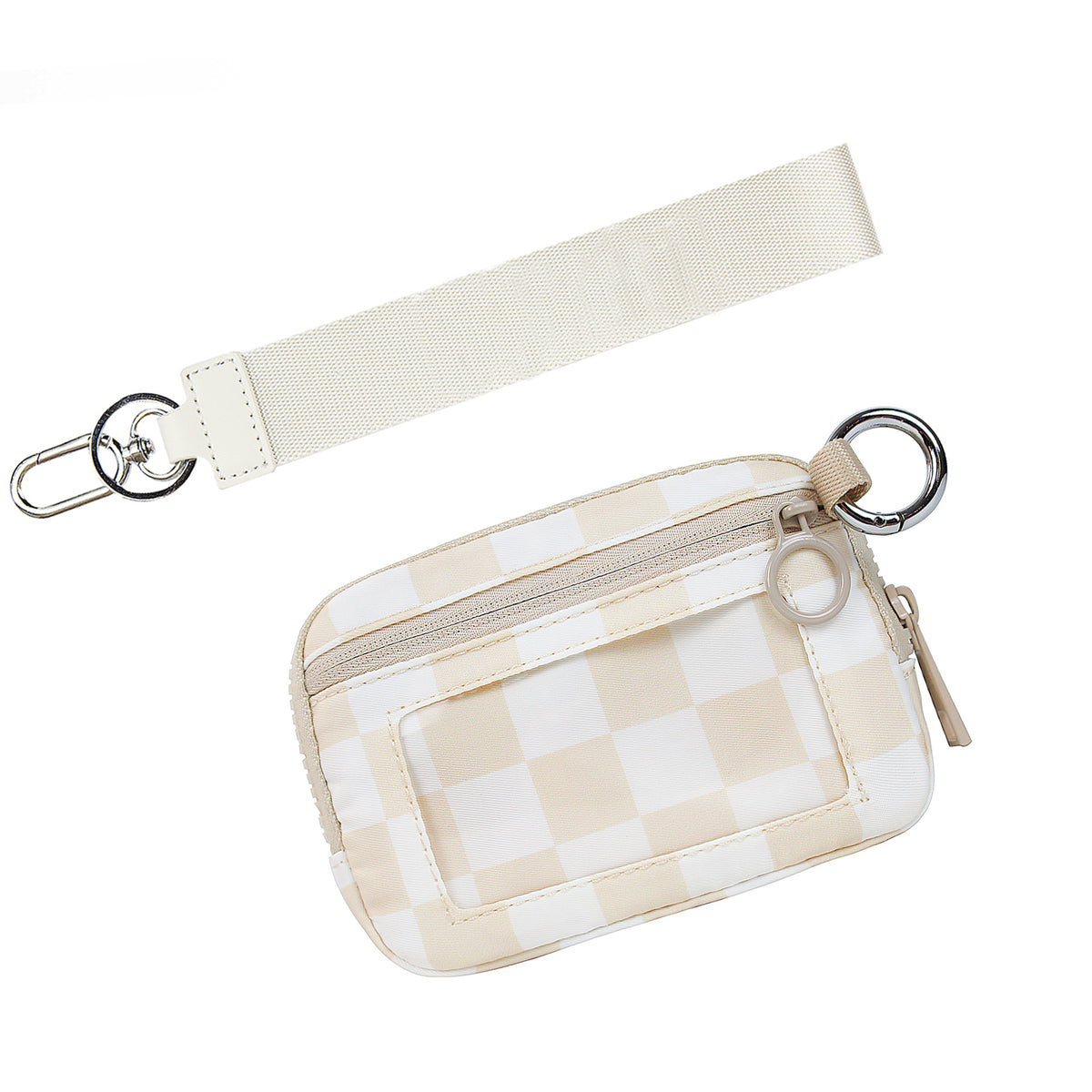 Keychain Wristlet Zip Card Wallet Pouch - Color_05