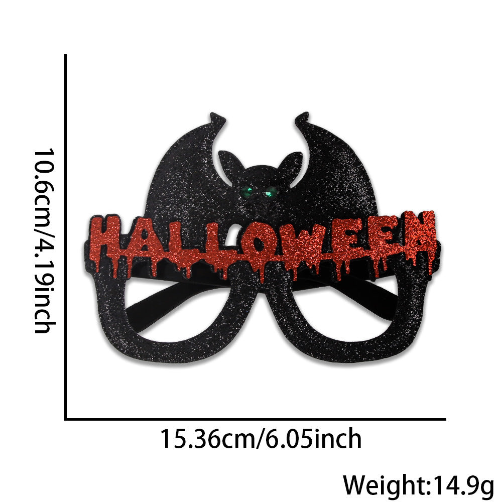Halloween Novelty Party Glasses Photo Props - NO09