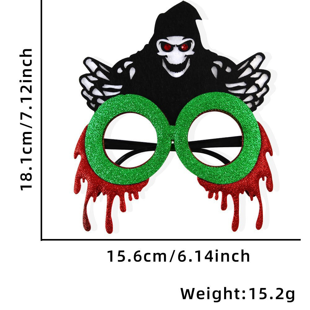 Halloween Novelty Party Glasses Photo Props - NO10