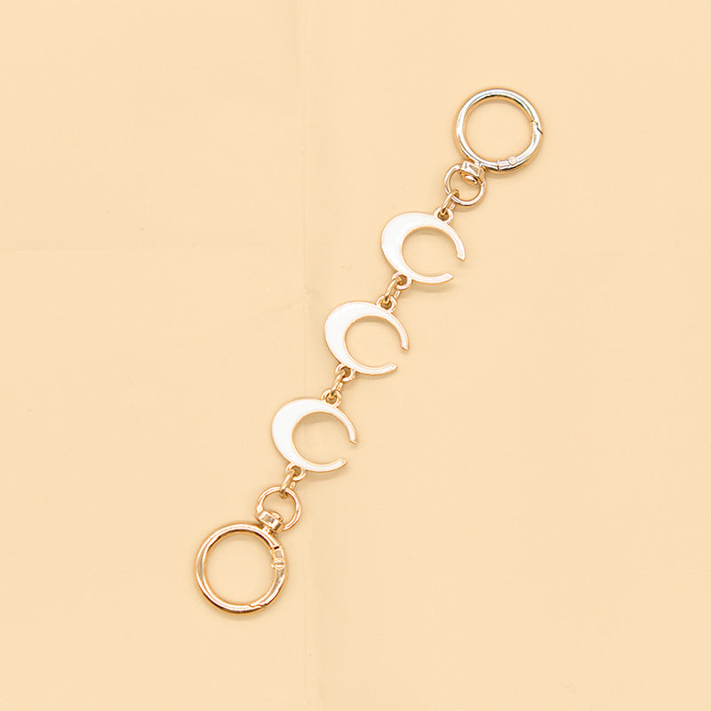 Metal Charm Link Spring Ring Bag Strap Extender - C1