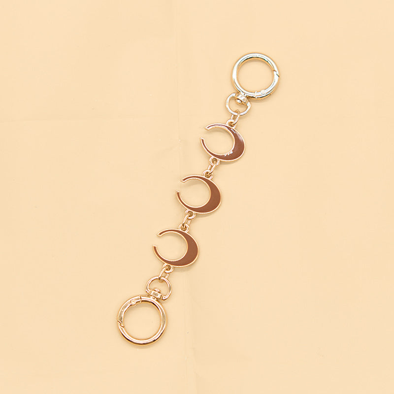 Metal Charm Link Spring Ring Bag Strap Extender - C2