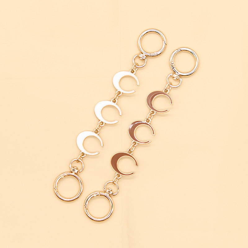 Metal Charm Link Spring Ring Bag Strap Extender