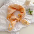 Sunlit Meadow Floral Neckerchief Scarf - NO02