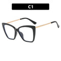 Oversized Cat Eye Blue Light Glasses - Color_1