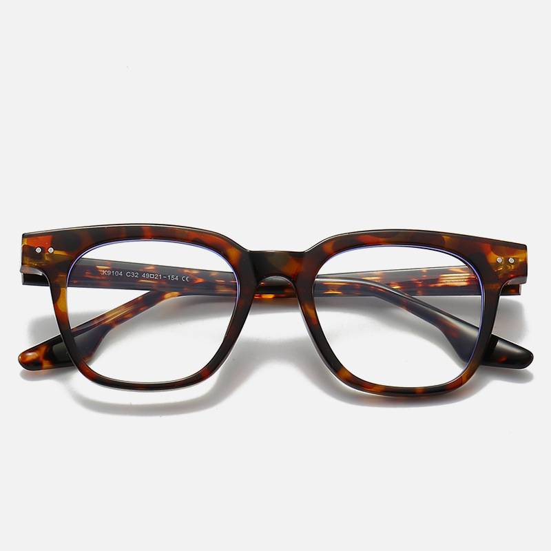 Rounded Square Acetate Look Glasses