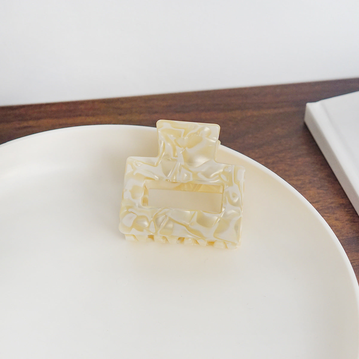 Rectangular Open Frame Mini Claw Clip - Style_05