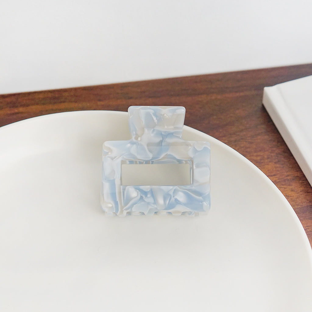 Rectangular Open Frame Mini Claw Clip - Style_25