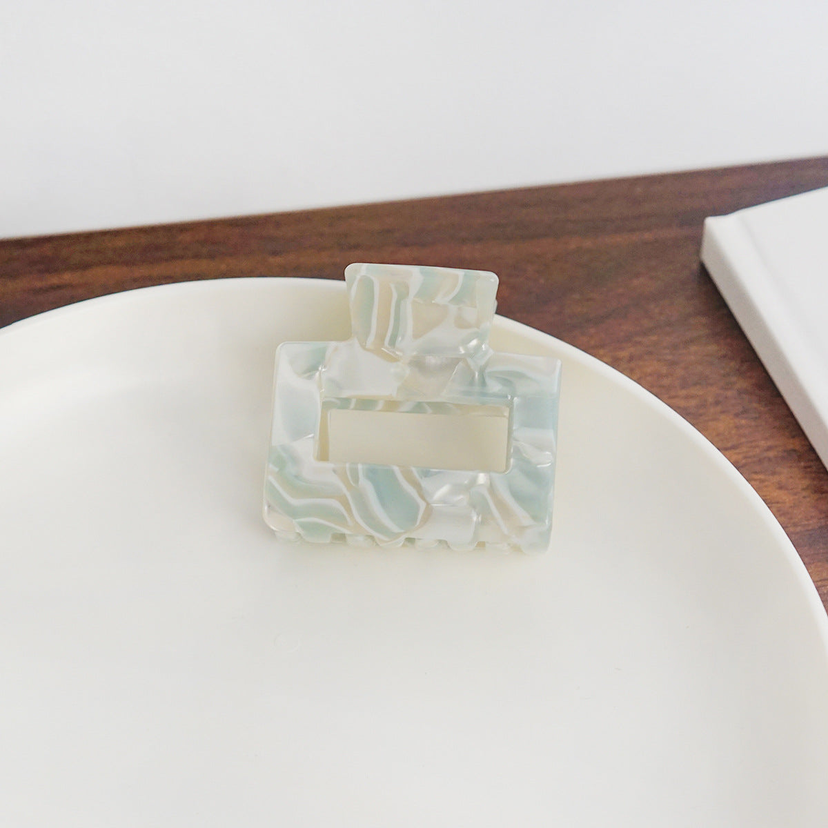 Rectangular Open Frame Mini Claw Clip - Style_30