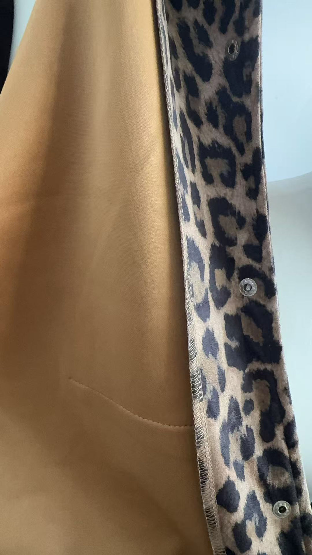 Leopard Print Snap Front Western Jacket - Leo - 7