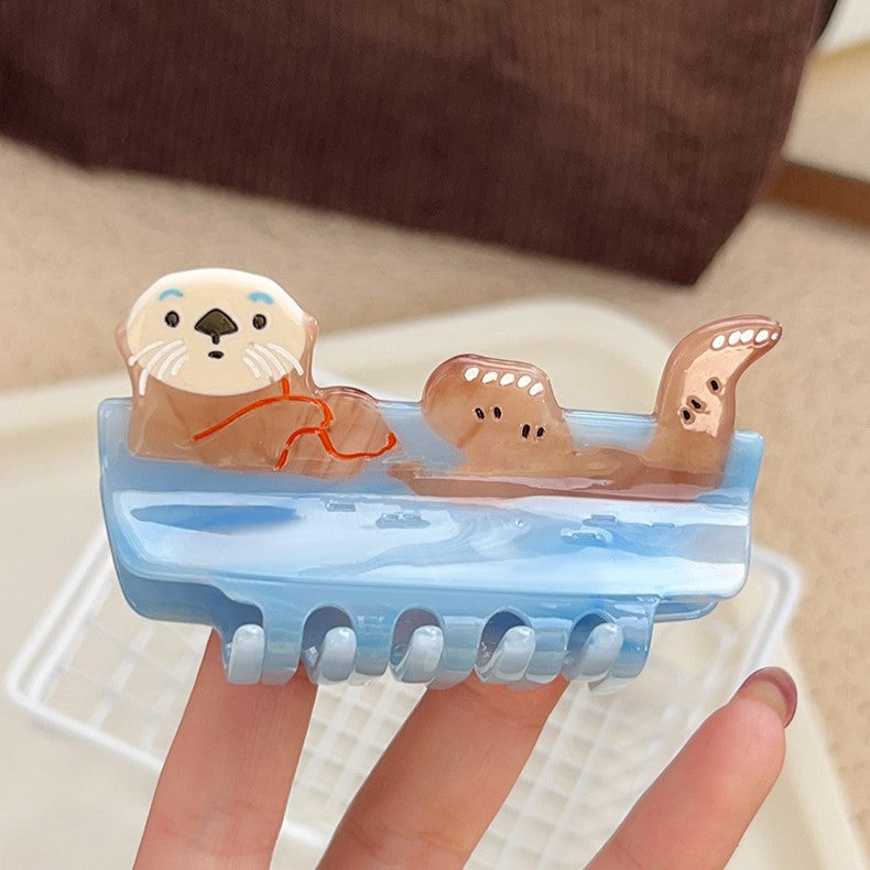 Cute Animal Shaped Acetate Claw Clip - view 2
