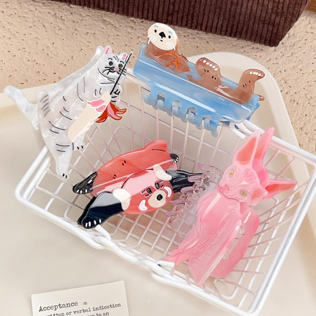 Cute Animal Shaped Acetate Claw Clip - view 8