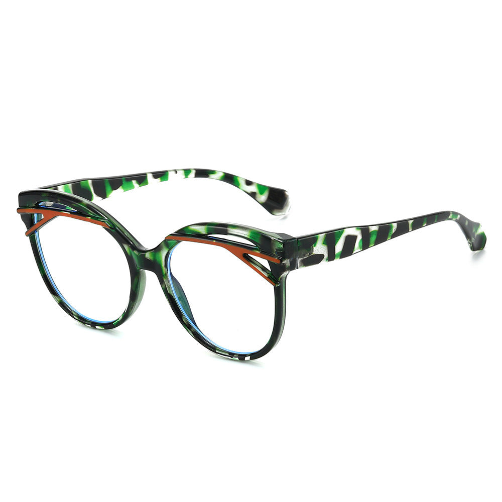 Retro Cat Eye Oversized Eyeglass Frames - Decor_G