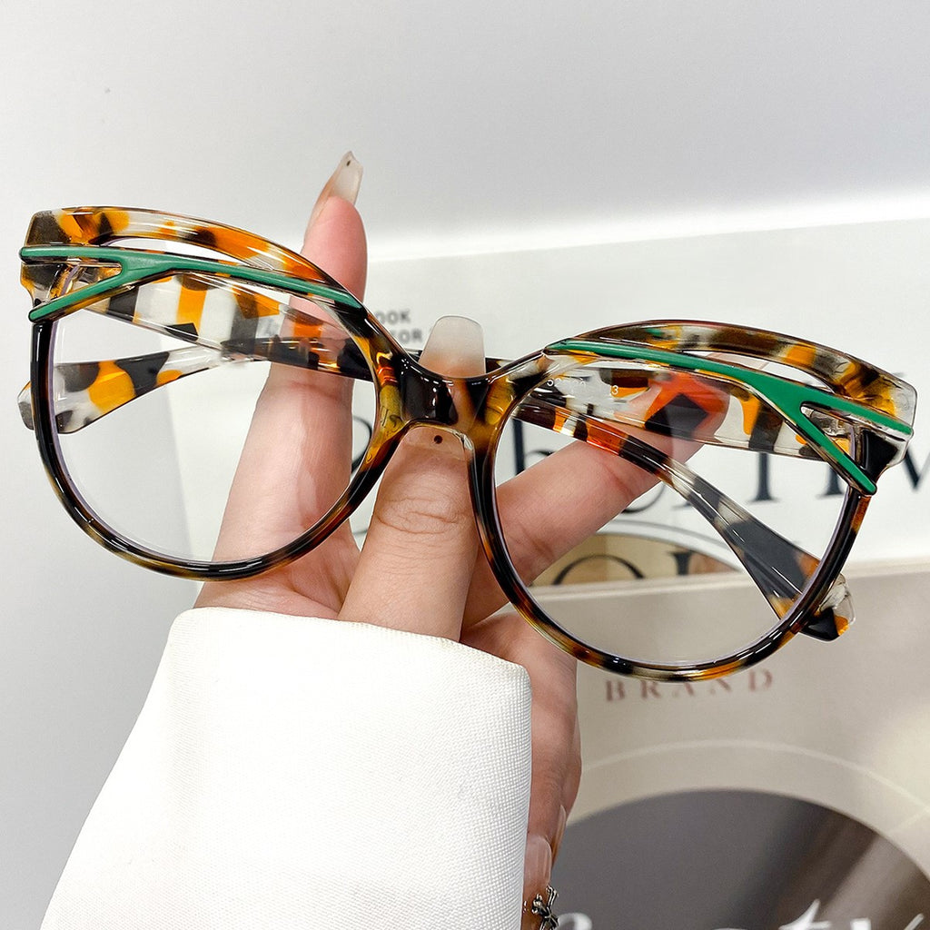 Retro Cat Eye Oversized Eyeglass Frames - Decor_O