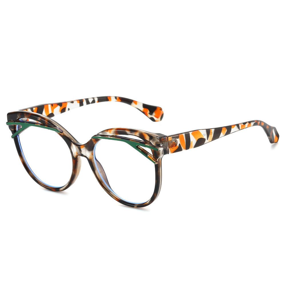 Retro Cat Eye Oversized Eyeglass Frames - Decor_O - 1