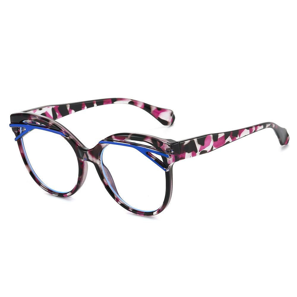 Retro Cat Eye Oversized Eyeglass Frames - Decor_P