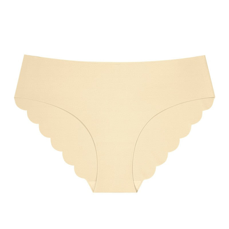Seamless Scalloped V Front Low Rise Brief