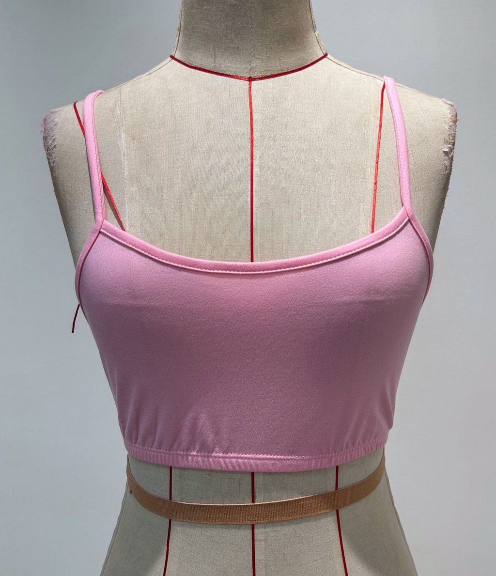 Strappy Cutout Maxi Tank Dress with Open Back - Pink - 9