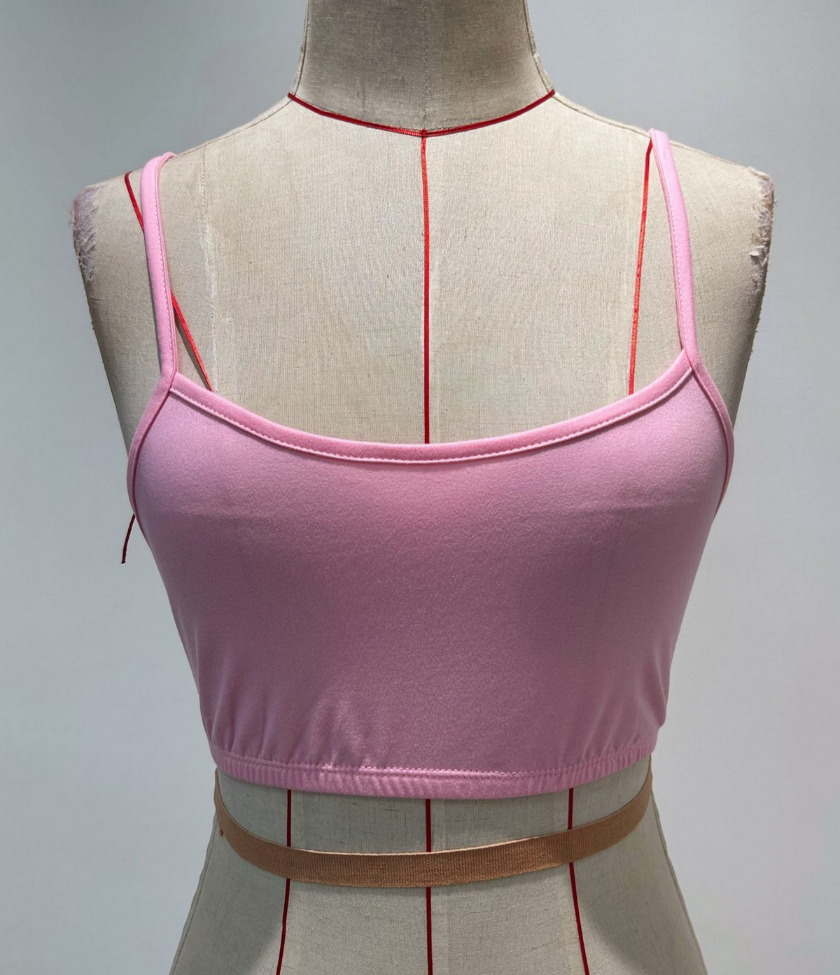 Strappy Cutout Maxi Tank Dress with Open Back - Pink - 9