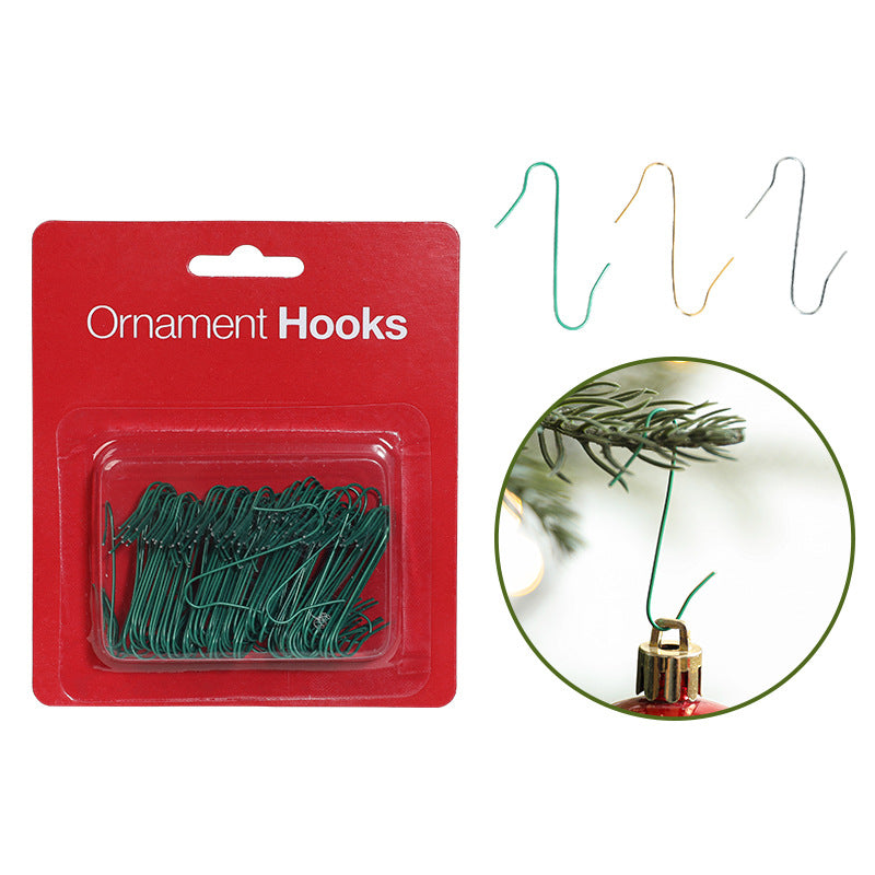 Christmas Tree Ornament Hooks Bulk Pack in Two Sizes - view 3