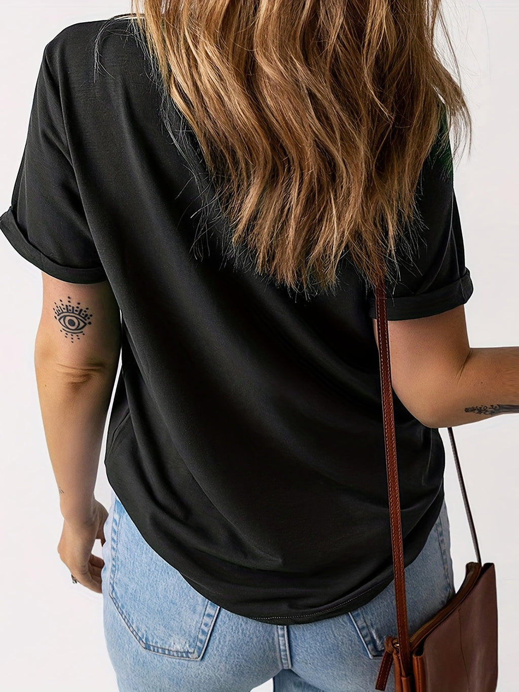 Americana Graphic Print Short Sleeve T-Shirt - Star - 1