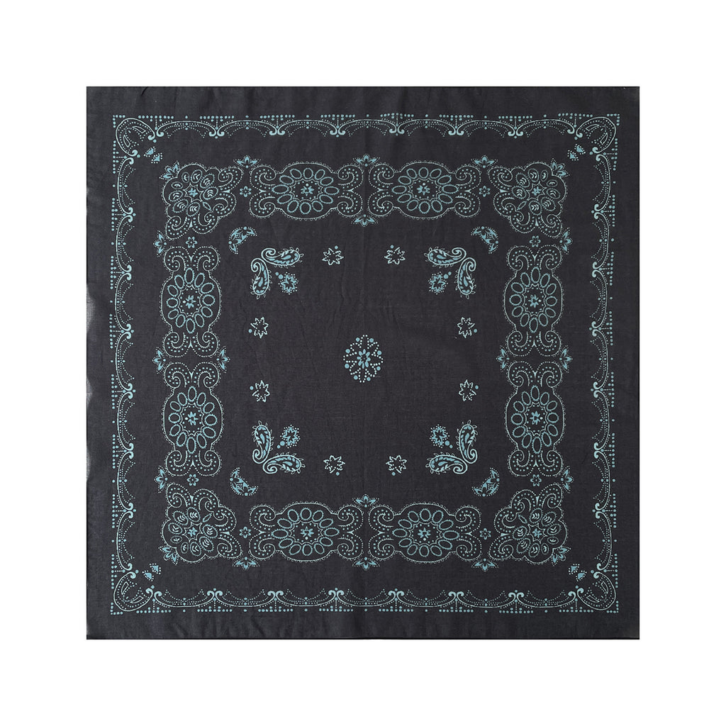 Vintage Ethnic Motif Cotton Square Bandana - NO-5