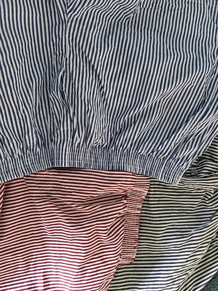 Striped Gingham Cotton Boxer Shorts - view 5