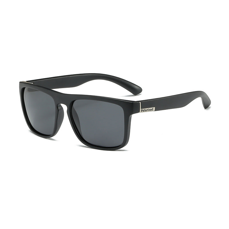 Polarized Square Frame Sports Sunglasses - C1